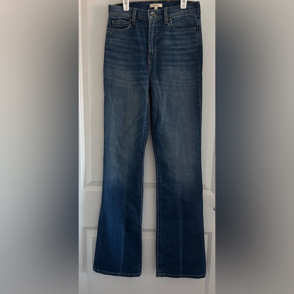 Splendid High Rise Boot Cut Blue Women's Jeans Tall